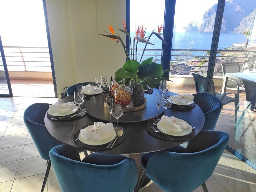 Luxury Los Gigantes Apartment Puerto de Santiago  Dış mekan fotoğraf